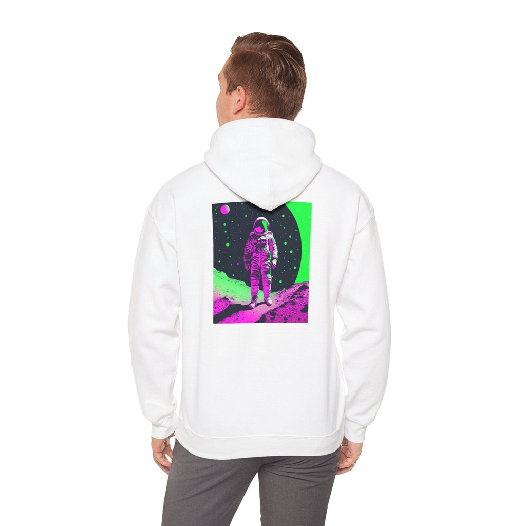 Neon Astronaut Heavy Blend™ Hoodie – Cosmic Streetwear Edition 🚀✨ Hoodie