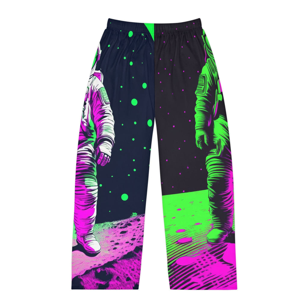 Neon Cosmos Men's Pajama Pants – Retro Futurism Edition 🚀✨ All Over Prints