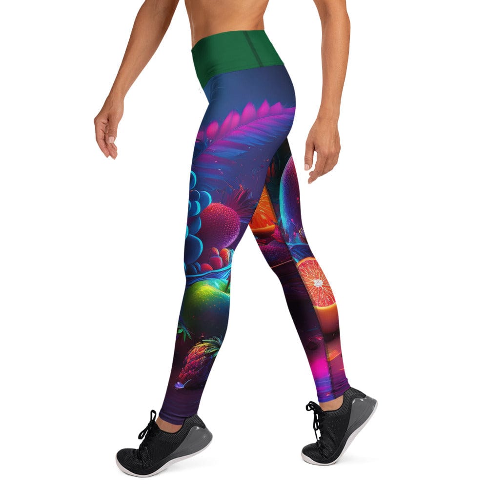 Neon Fruit Fantasy Yoga Leggings Women's Bottoms