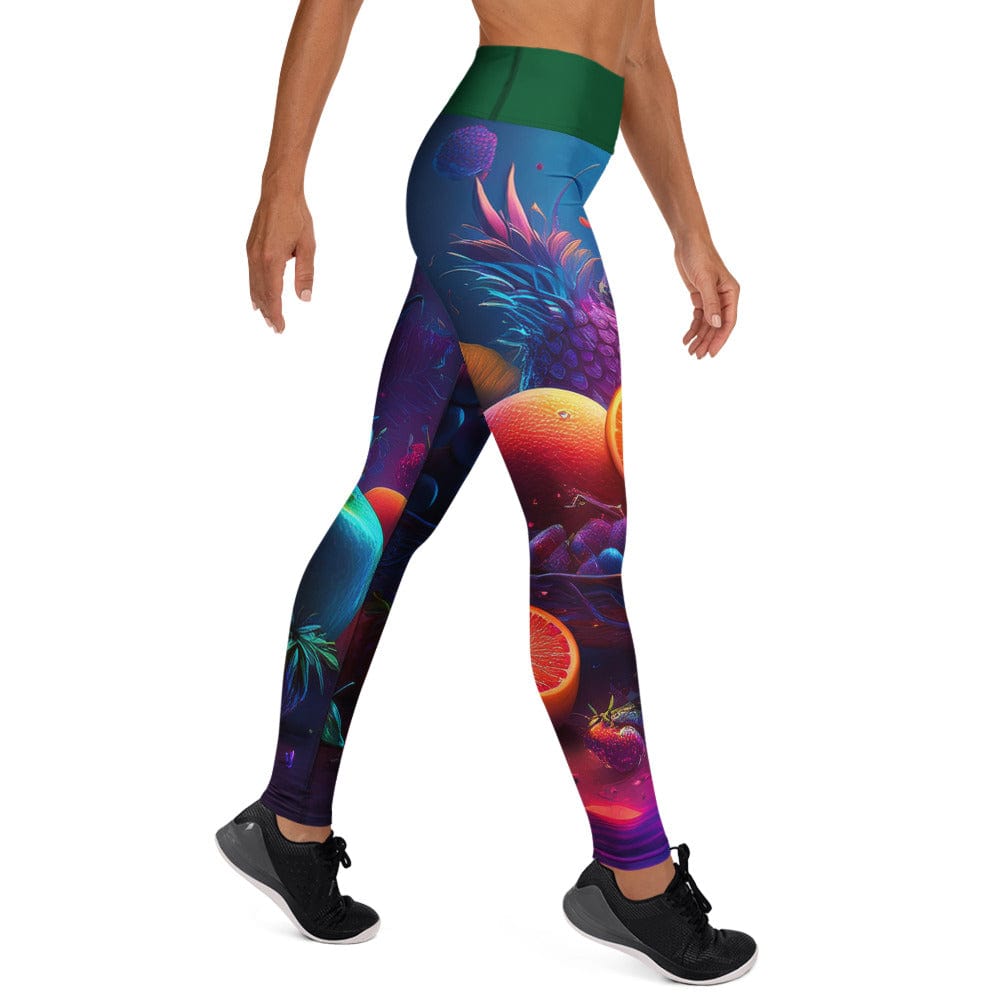 Neon Fruit Fantasy Yoga Leggings Women's Bottoms