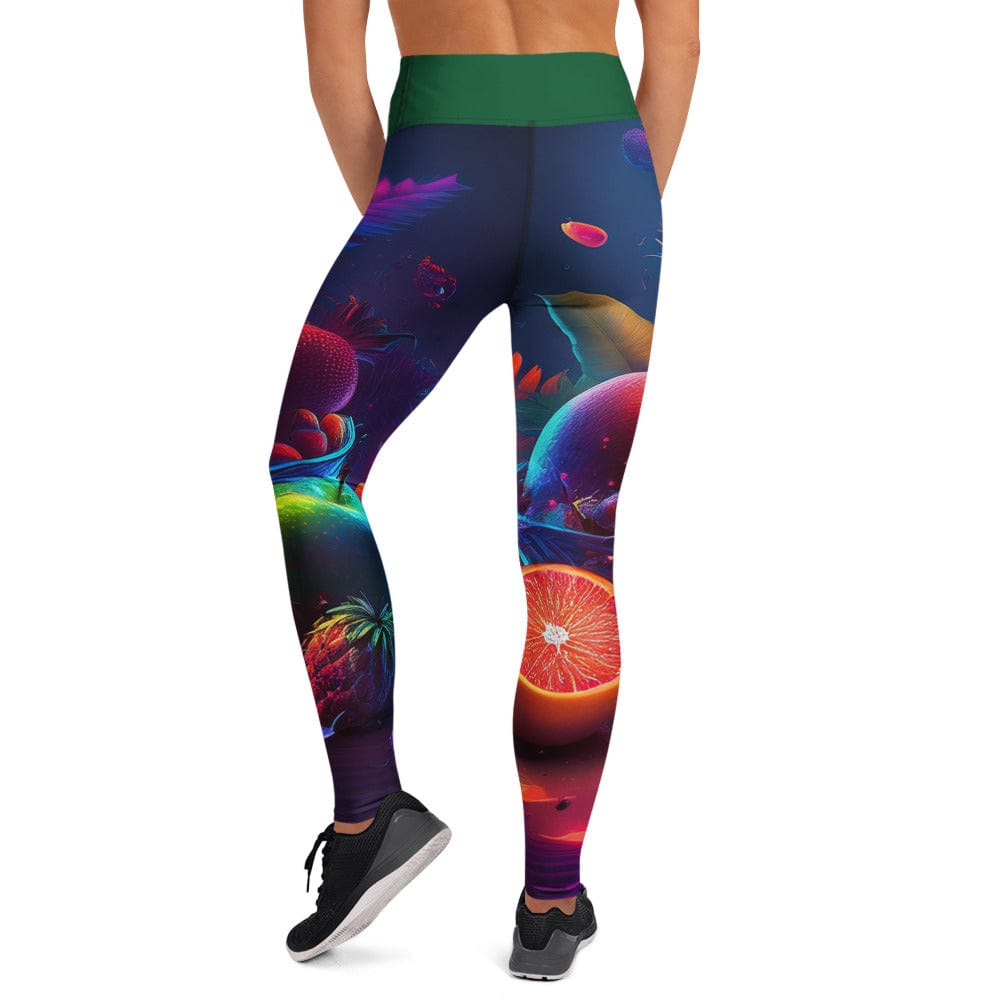 Neon Fruit Fantasy Yoga Leggings Women's Bottoms