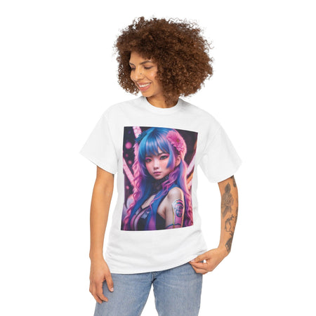 "Neon Muse" Unisex Heavy Cotton Tee T-Shirt