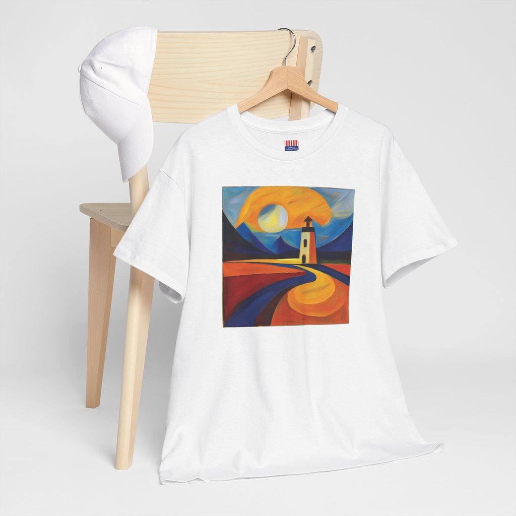 Path to the Horizon: Women's Graphic Tee - Gildan Brand T-Shirt