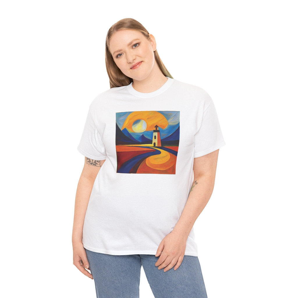 Path to the Horizon: Women's Graphic Tee - Gildan Brand T-Shirt