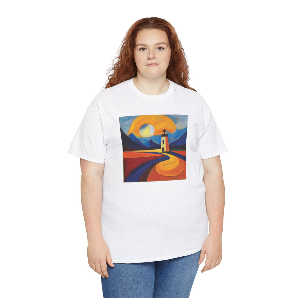 Path to the Horizon: Women's Graphic Tee - Gildan Brand T-Shirt