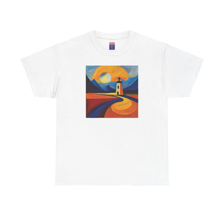 Path to the Horizon: Women's Graphic Tee - Gildan Brand White / S T-Shirt