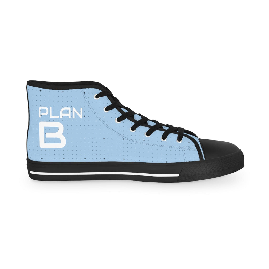 Plan B High Top Sneakers: Where Style Meets Strategy US 5 / Black sole Shoes