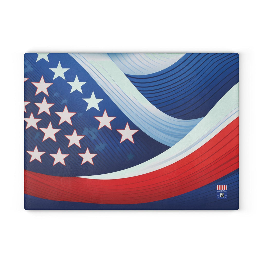 Prep in Style with This Patriotic Glass Cutting Board! 8