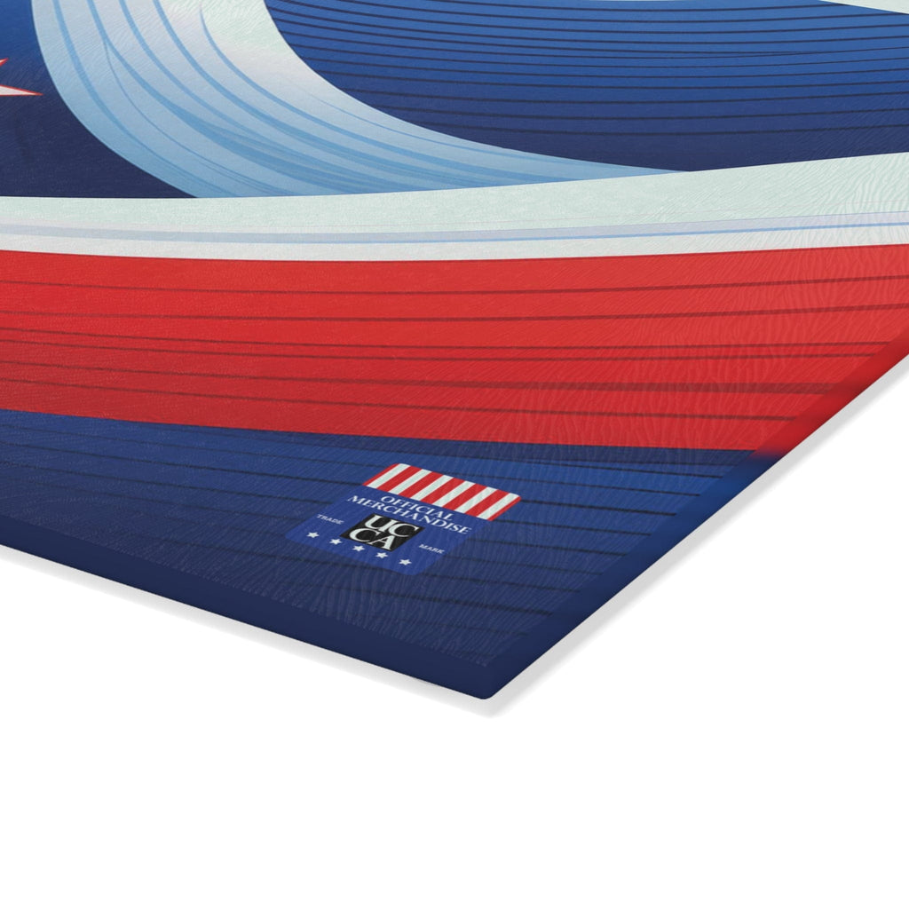 Prep in Style with This Patriotic Glass Cutting Board! 8