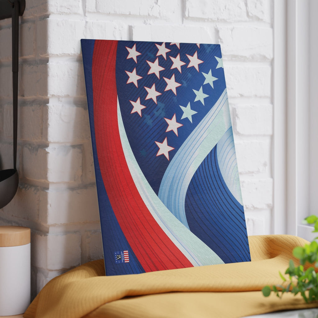 Prep in Style with This Patriotic Glass Cutting Board! 8