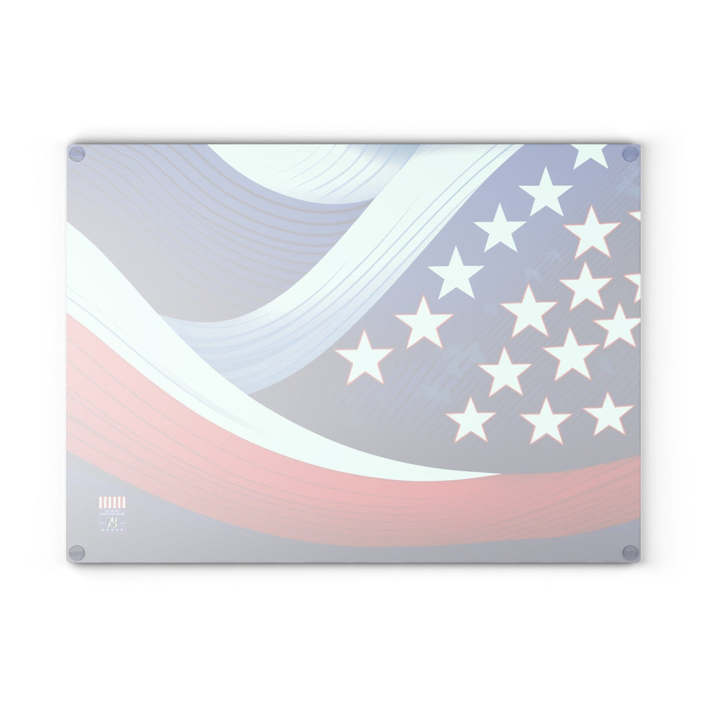 Prep in Style with This Patriotic Glass Cutting Board! 8