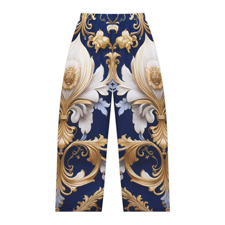 Regal Elegance Pajama Pants – Baroque Luxe Edition 👑✨ All Over Prints