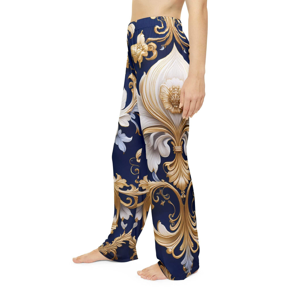 Regal Elegance Pajama Pants – Baroque Luxe Edition 👑✨ All Over Prints