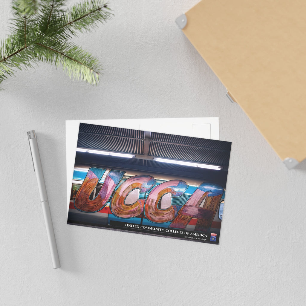 Retro Subway Vibes: UCCA Fine Art Postcard Paper products