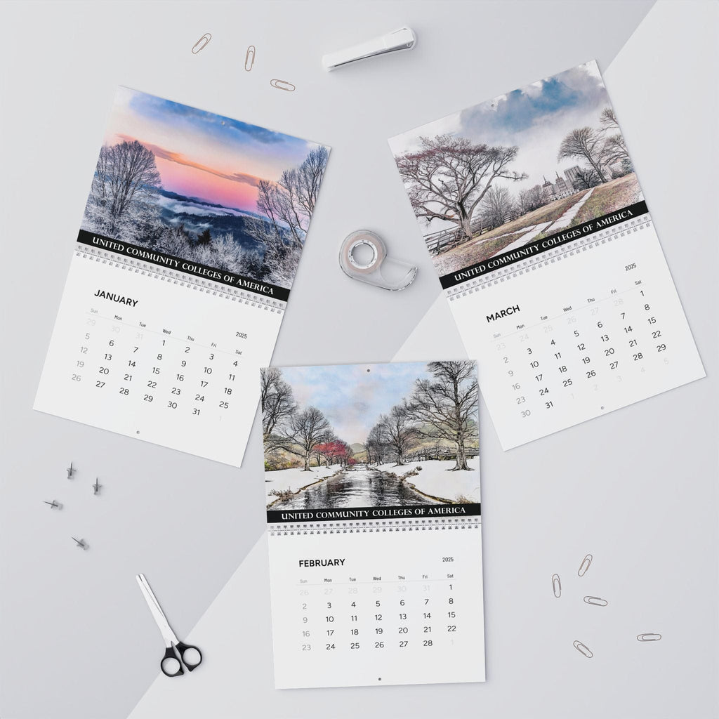 Seasons of Inspiration: A Watercolor Study in American Landscapes Wall Calendars (2025) Calendar