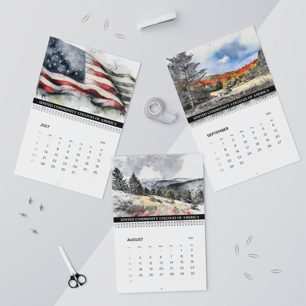 Seasons of Inspiration: A Watercolor Study in American Landscapes Wall Calendars (2025) Calendar