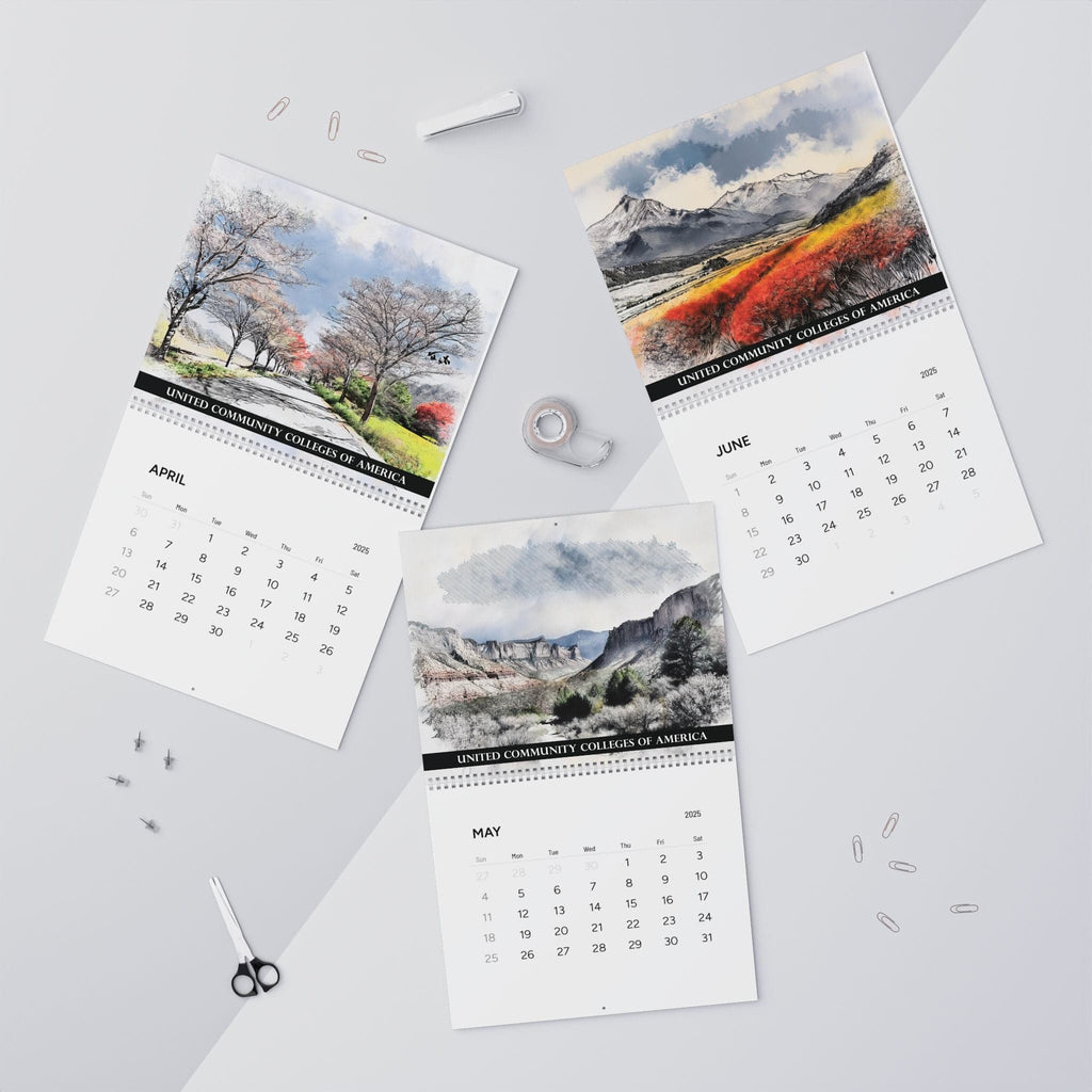 Seasons of Inspiration: A Watercolor Study in American Landscapes Wall Calendars (2025) Calendar