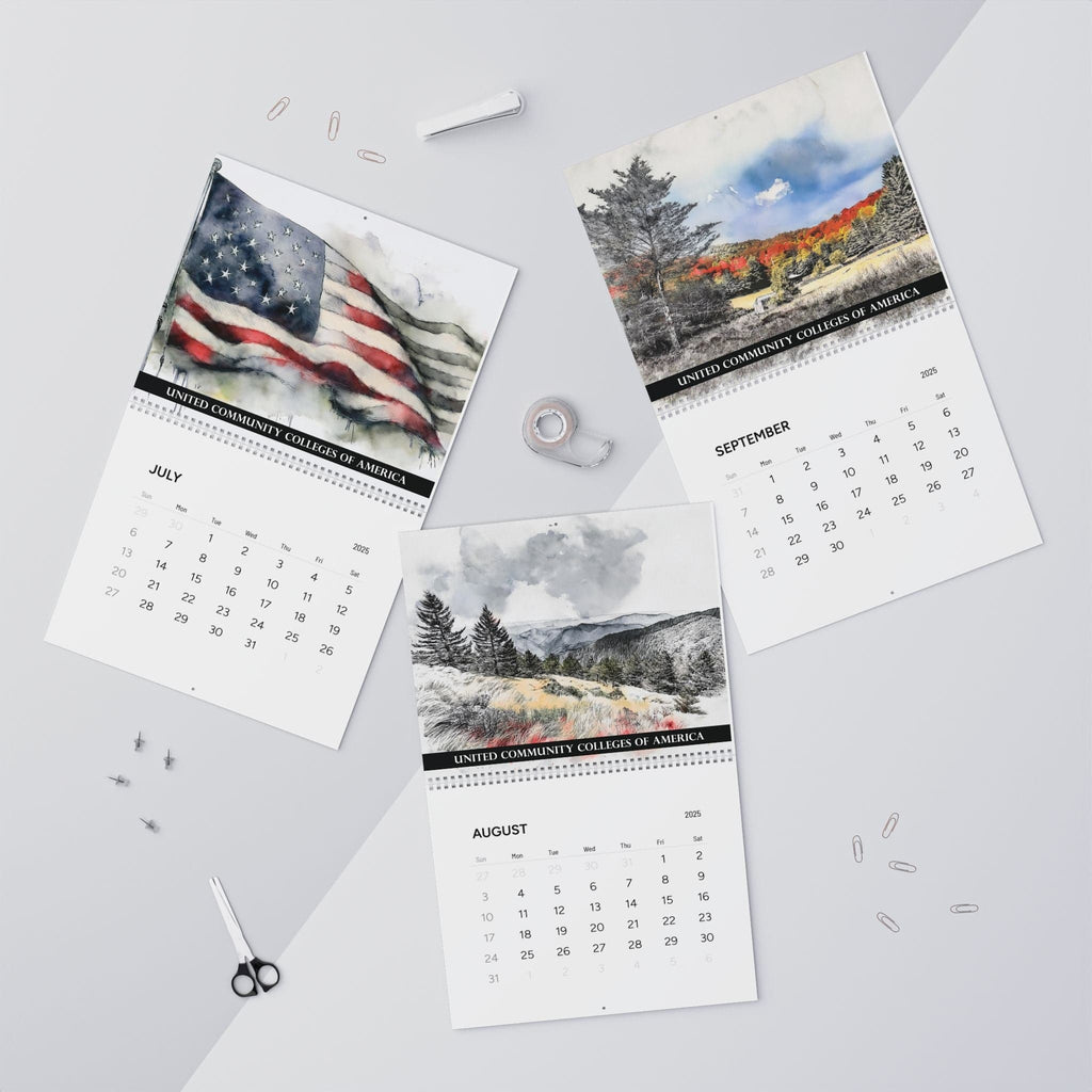 Seasons of Inspiration: A Watercolor Study in American Landscapes Wall Calendars (2025) Calendar