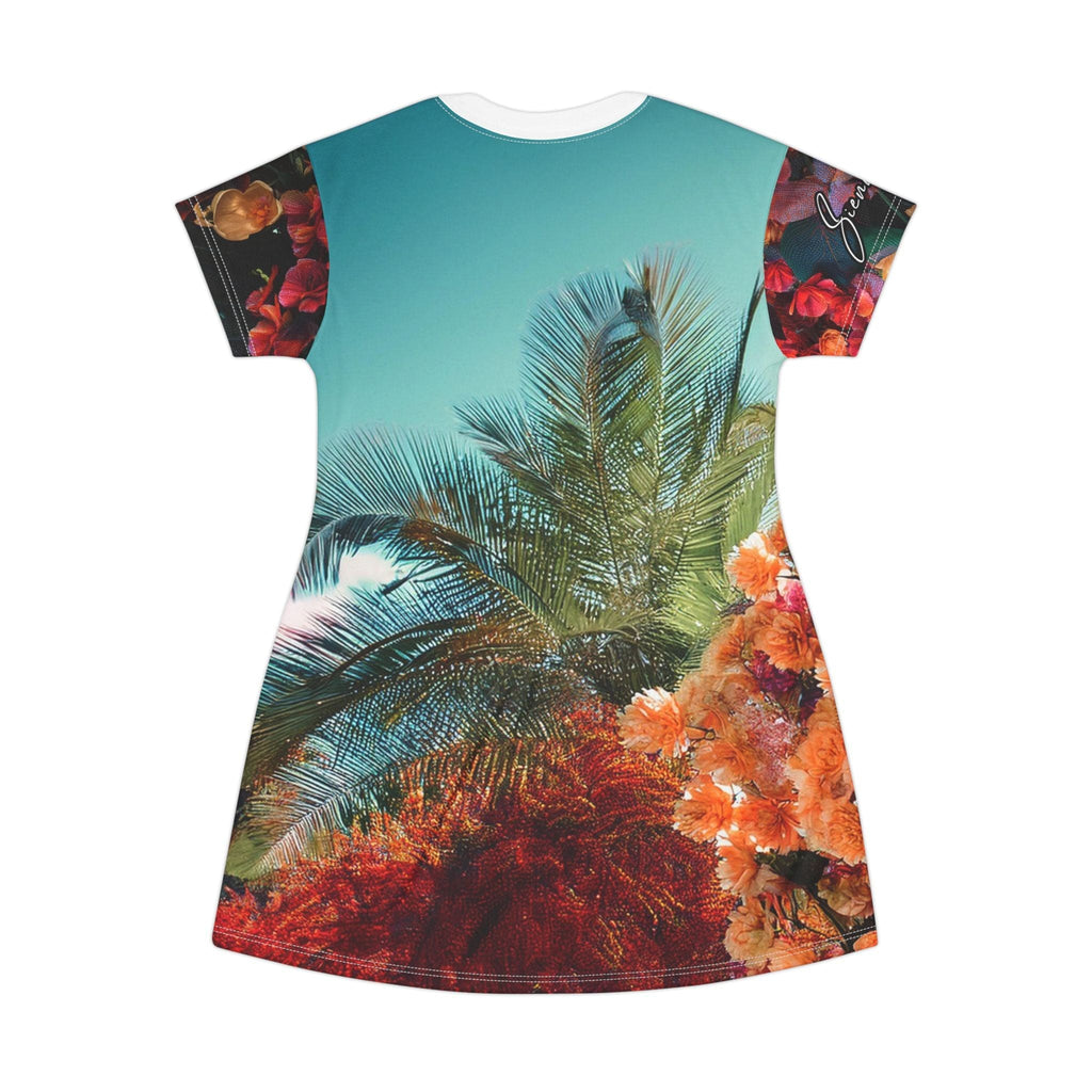 Sienna H - UCCA Design Lab: Pacific Bloom T-Shirt Dress All Over Prints