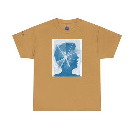 Sienna H - "Windmills of My Mind" - Limited Edition T-Shirt Collection - 4 of 6 Old Gold / S T-Shirt