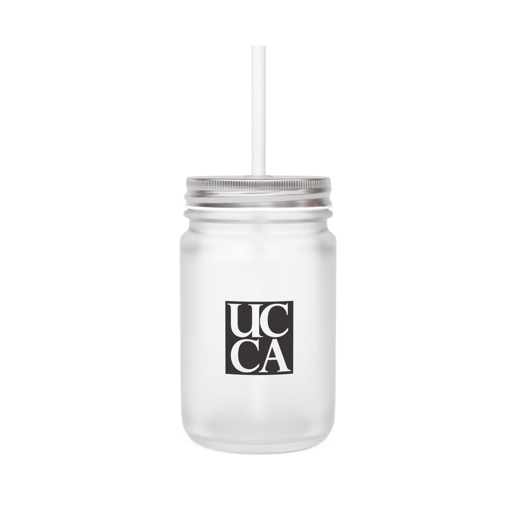 Sip in Style with Our Custom Frosted Mason Jars! 12oz / Transparent / Frosted Mug