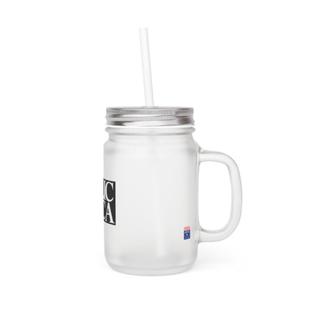 Sip in Style with Our Custom Frosted Mason Jars! 12oz / Transparent / Frosted Mug