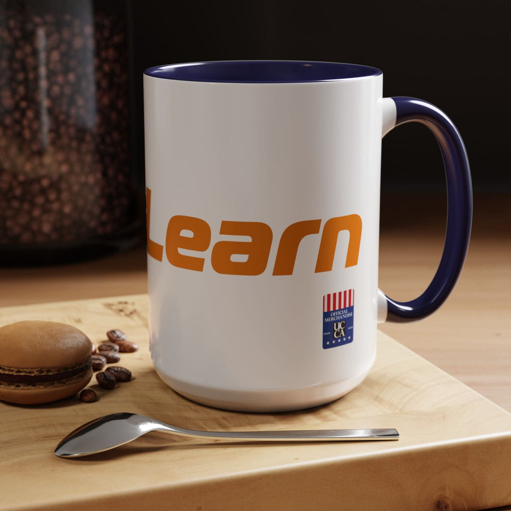 Sip Success with the InstaLearn Accent Coffee Mug (11, 15oz) 15oz / Navy Mug