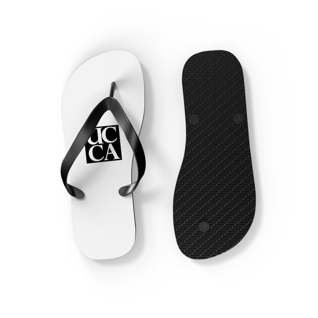 Step Into Summer with UCCA Flip Flops - Black & White Shoes