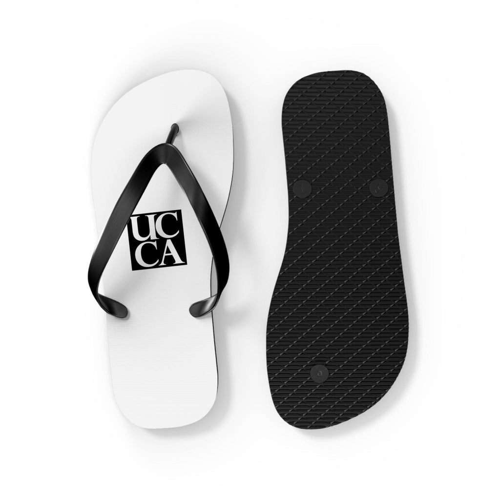 Step Into Summer with UCCA Flip Flops - Black & White Shoes