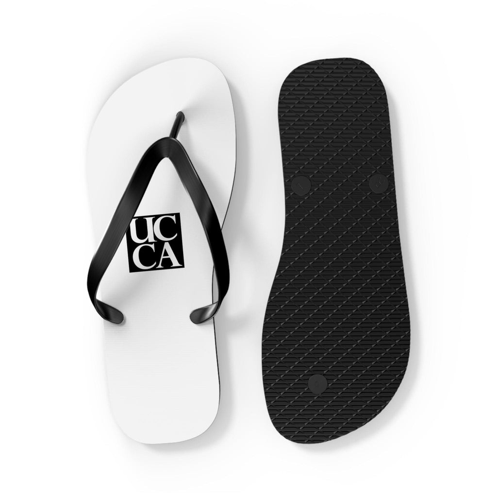 Step Into Summer with UCCA Flip Flops - Black & White Shoes