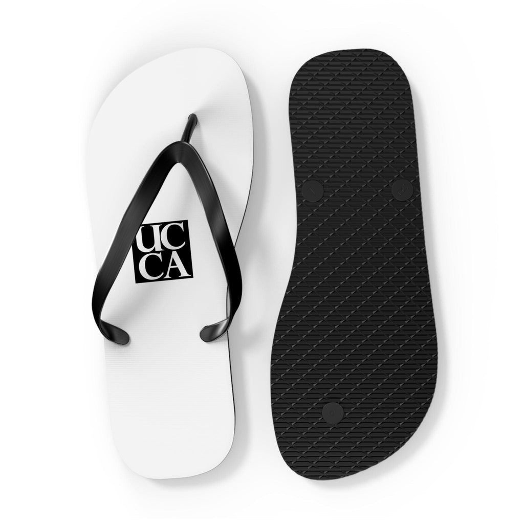 Step Into Summer with UCCA Flip Flops - Black & White Shoes