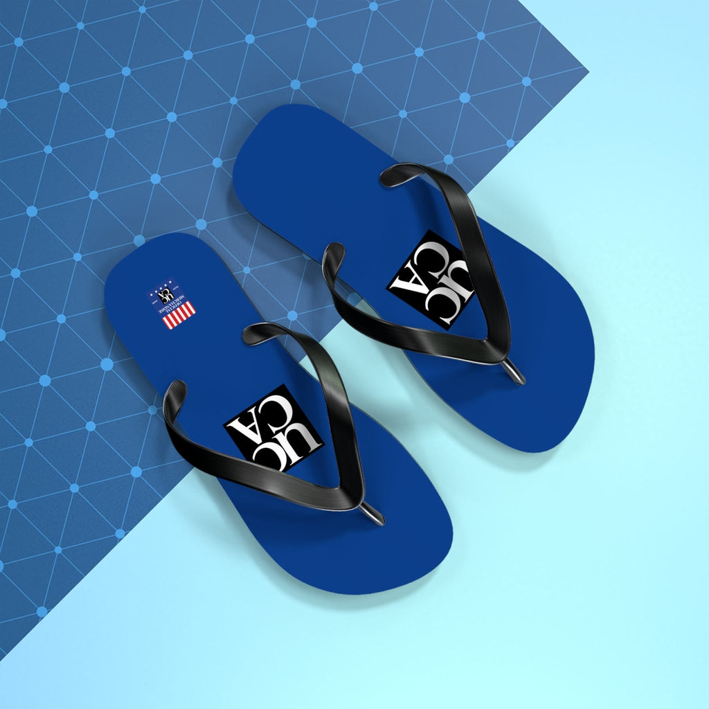 Step Into Summer with UCCA Flip Flops - Dark Blue Shoes