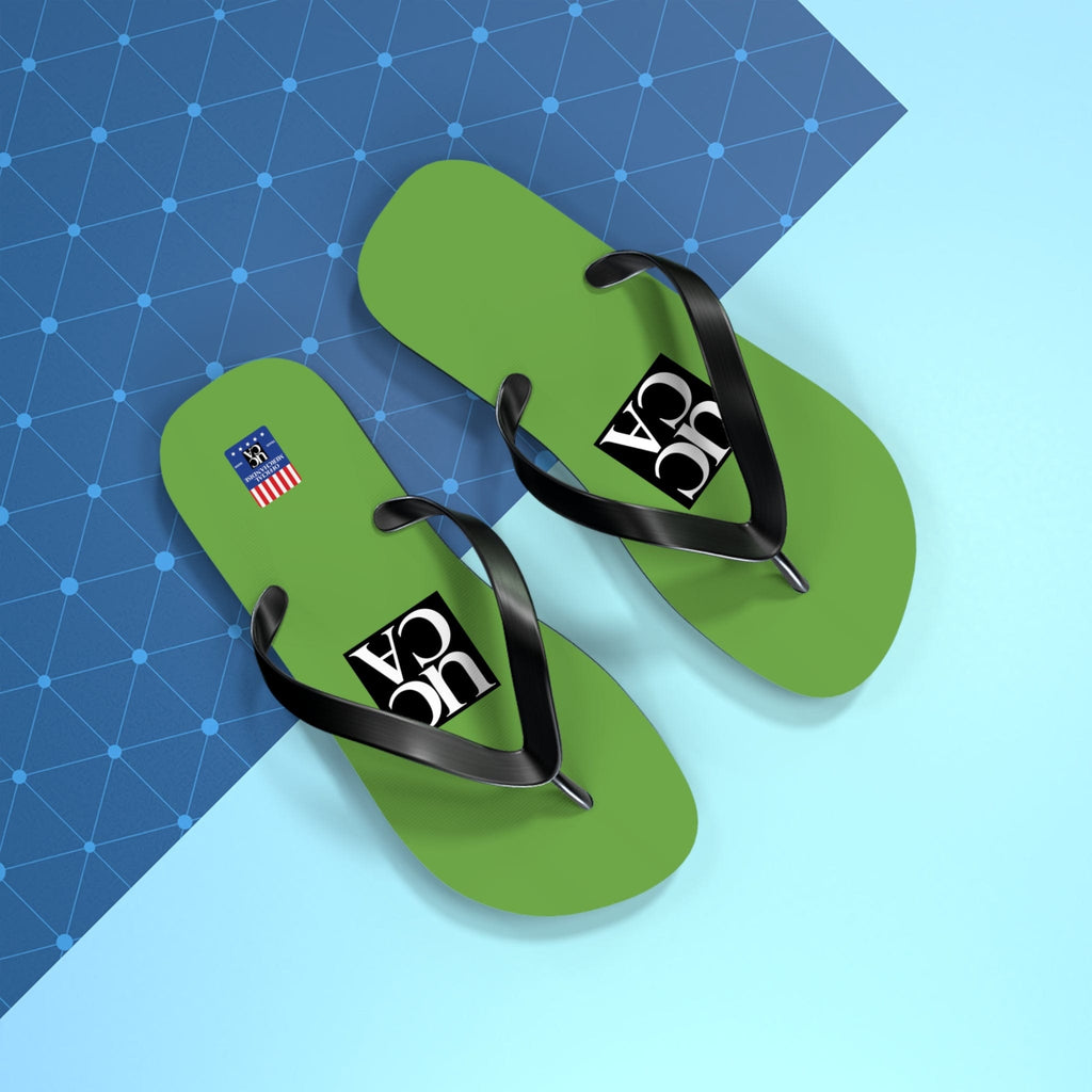 Step Into Summer with UCCA Flip Flops - Green Shoes