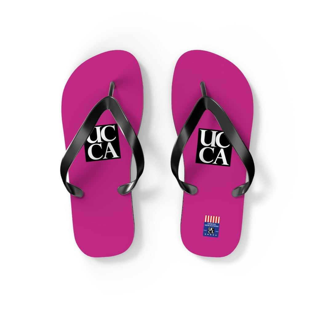 Step Into Summer with UCCA Flip Flops - Pink S / Black sole Shoes