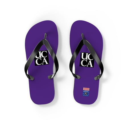 Step Into Summer with UCCA Flip Flops - Purple S / Black sole Shoes