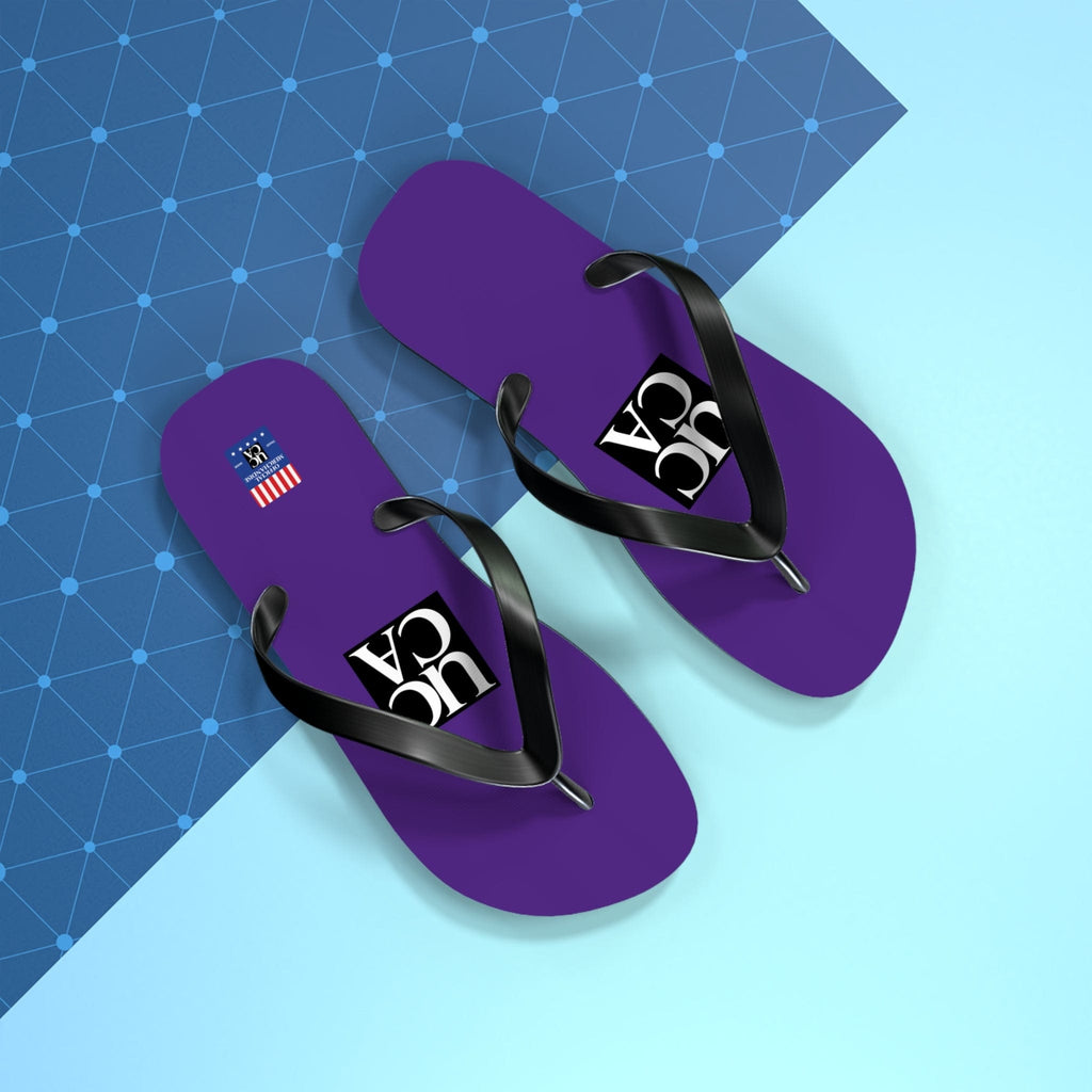 Step Into Summer with UCCA Flip Flops - Purple Shoes