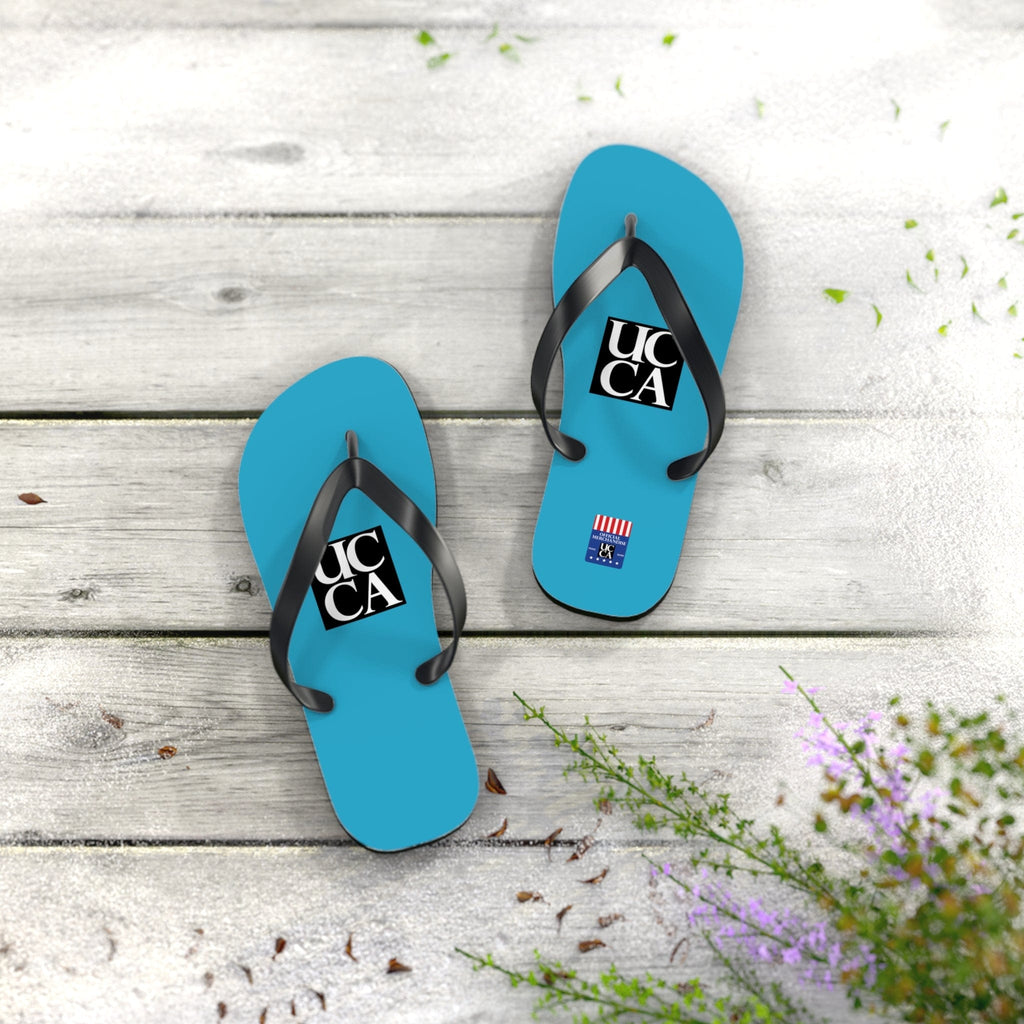 Step Into Summer with UCCA Flip Flops - Turquoise Shoes