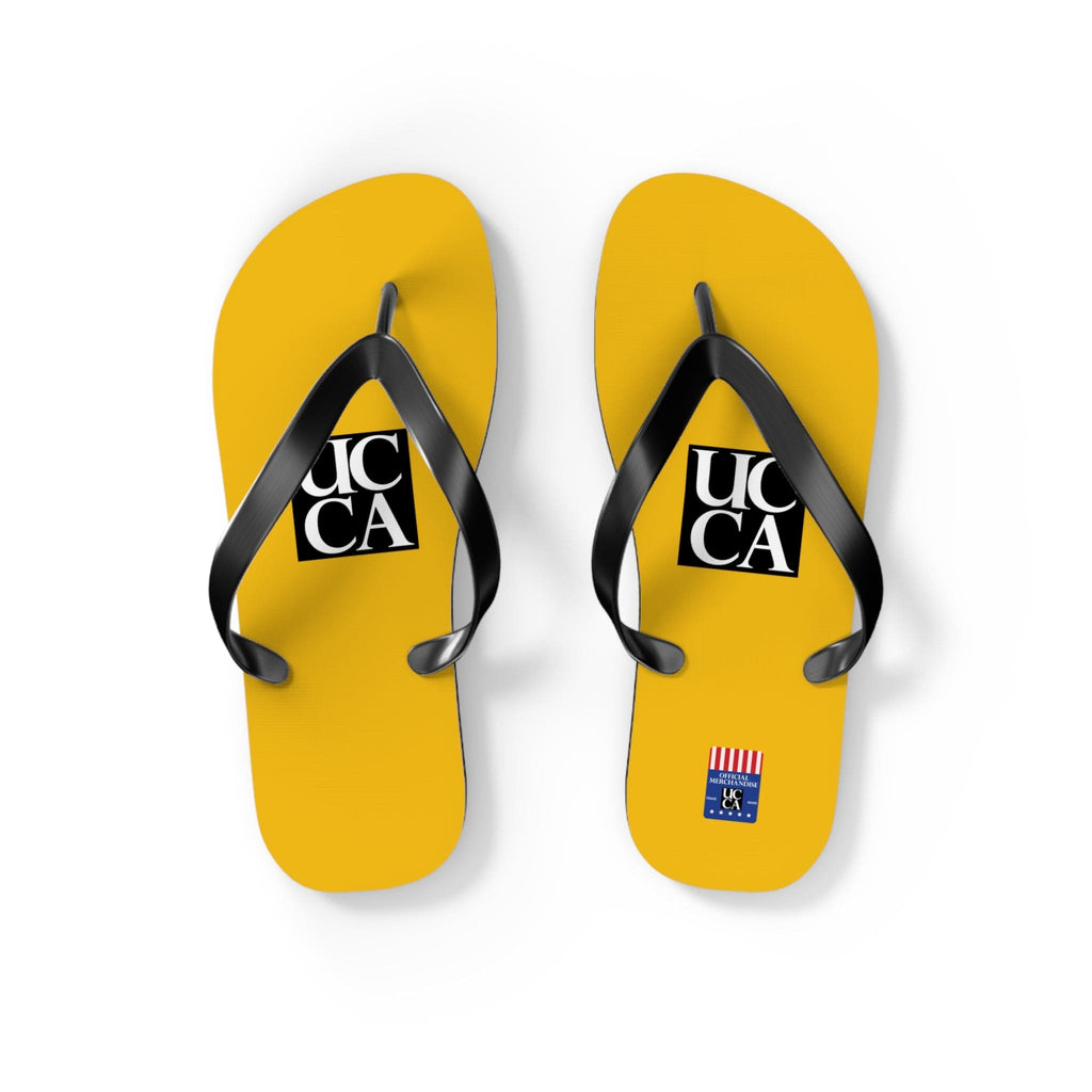 Step Into Summer with UCCA Flip Flops - Yellow S / Black sole Shoes