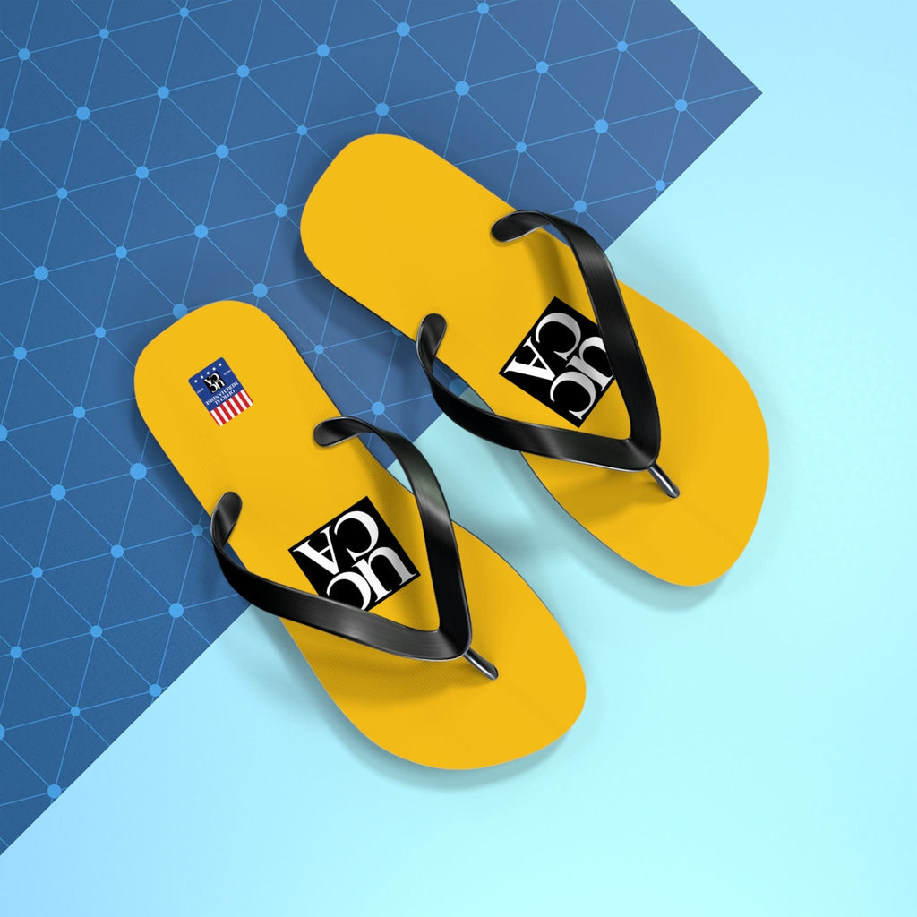 Step Into Summer with UCCA Flip Flops - Yellow Shoes