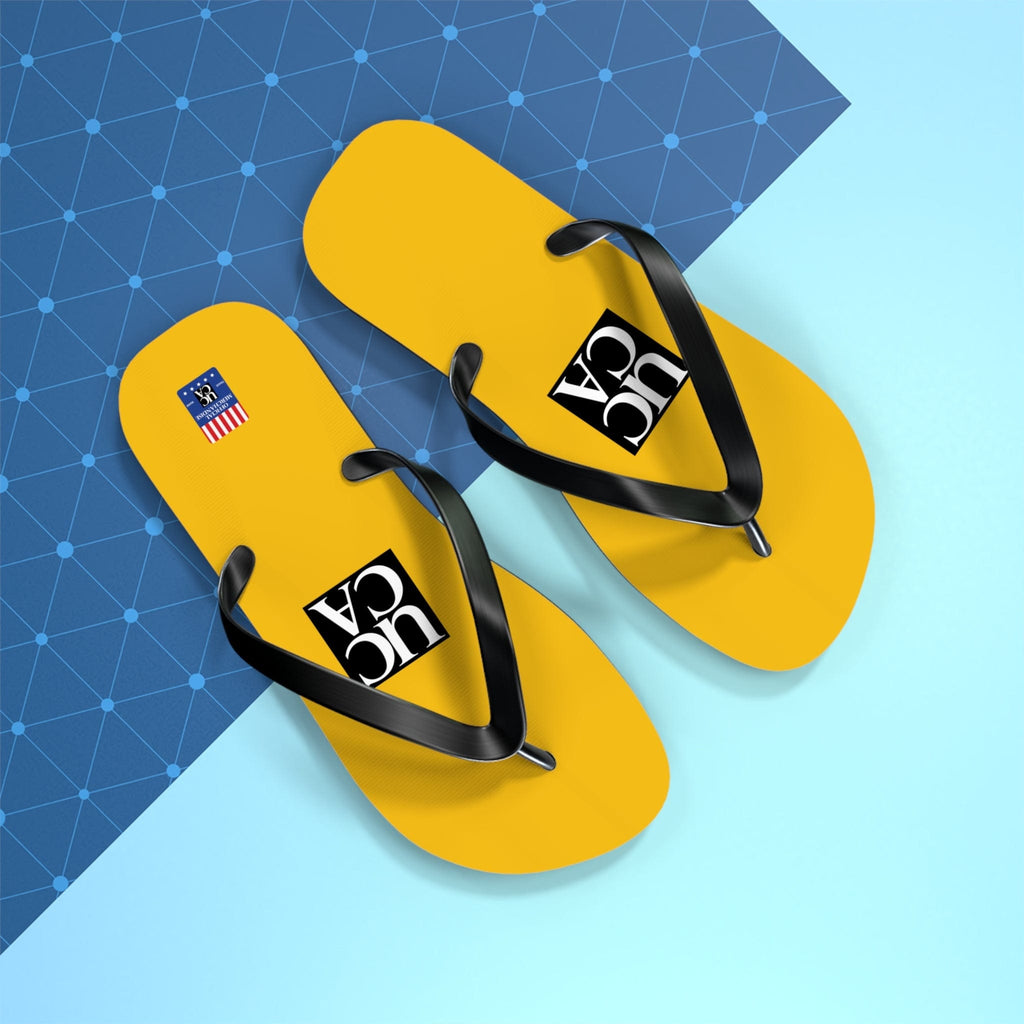 Step Into Summer with UCCA Flip Flops - Yellow Shoes