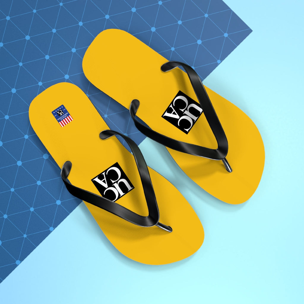 Step Into Summer with UCCA Flip Flops - Yellow Shoes