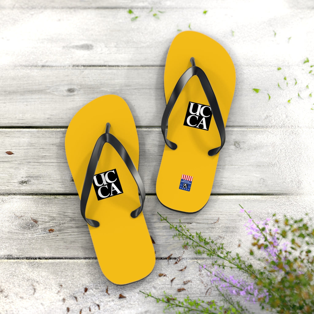 Step Into Summer with UCCA Flip Flops - Yellow Shoes