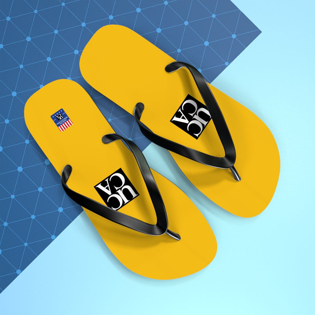 Step Into Summer with UCCA Flip Flops - Yellow Shoes