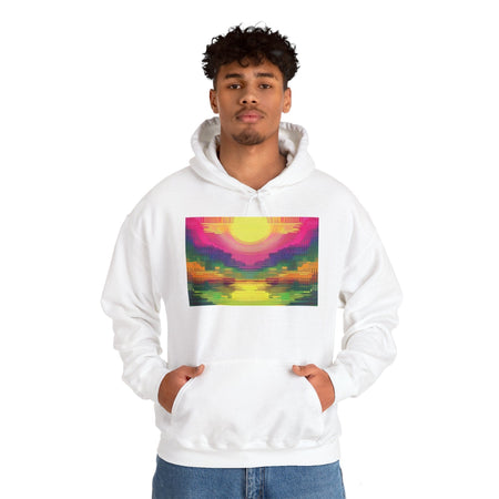 "Sunset Glow" Unisex Heavy™ Blend Hoodie Hoodie