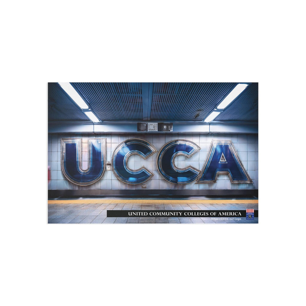 Symphony in Blue: UCCA Fine Art Postcard 6