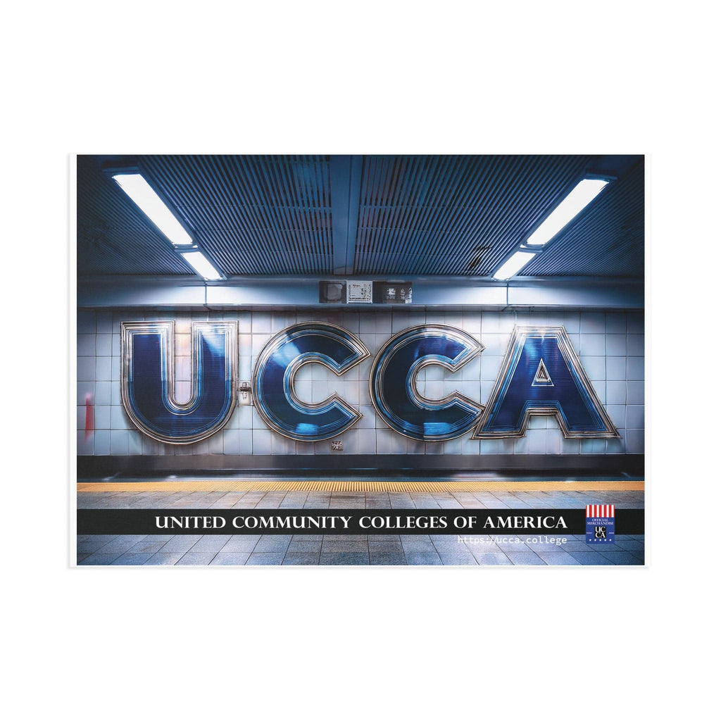 Symphony in Blue: UCCA Fine Art Postcard 7