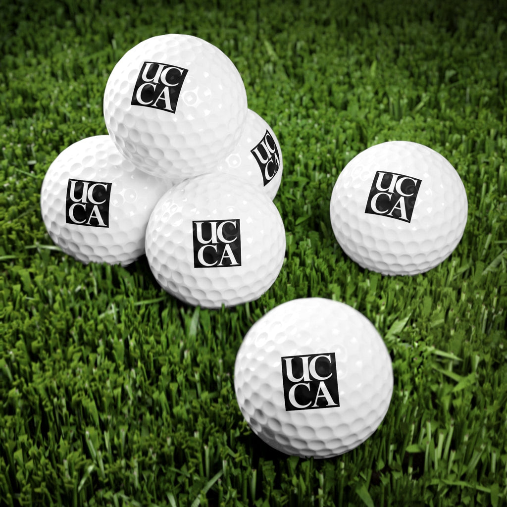 The Gentleman’s Golf Ball: UCCA Monogram Edition. 6pcs 1.7