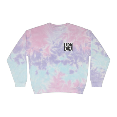 Throwback Vibes: UCCA Tie-Dye Sweatshirt Cotton Candy / 2XL Sweatshirt