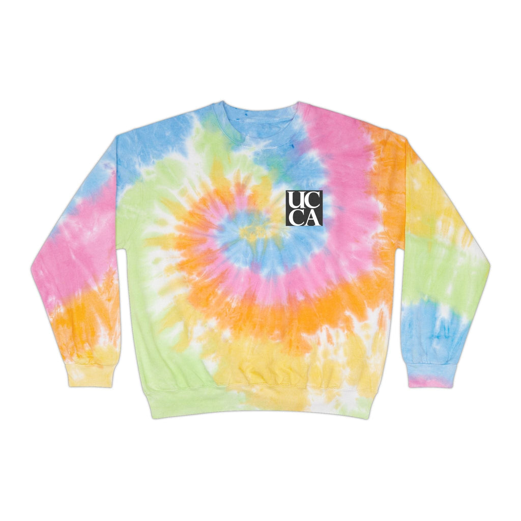 Throwback Vibes: UCCA Tie-Dye Sweatshirt Eternity / S Sweatshirt