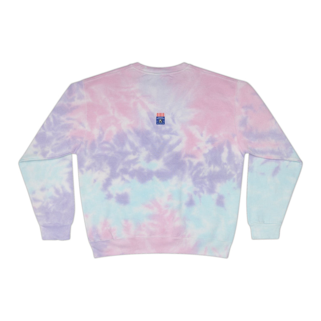 Throwback Vibes: UCCA Tie-Dye Sweatshirt Sweatshirt